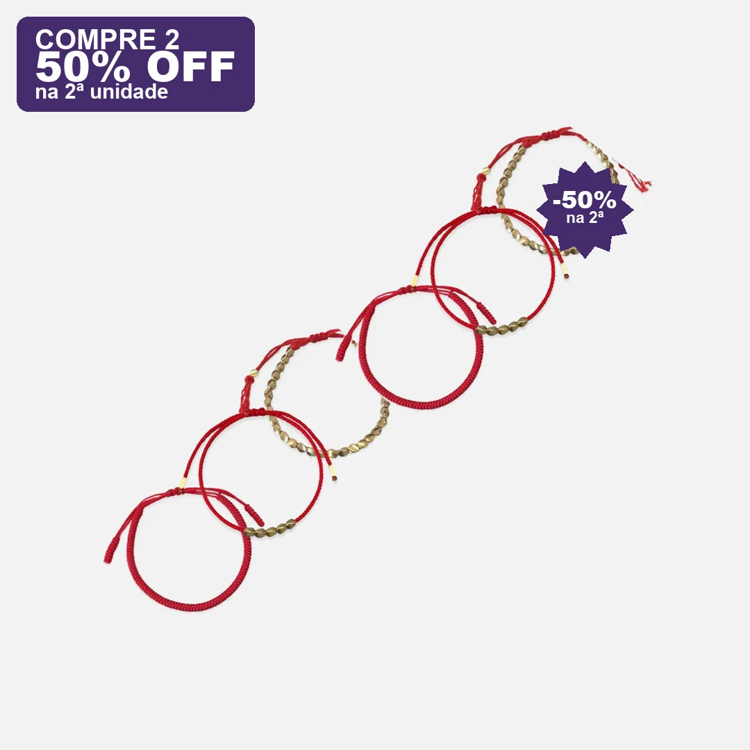 Pulseiras Budistas Da Tripla Proteção — oferta compre 2 · 50% OFF na 2ª