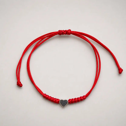 Pulseira Coração do Amor e Proteção Prateado — foto principal