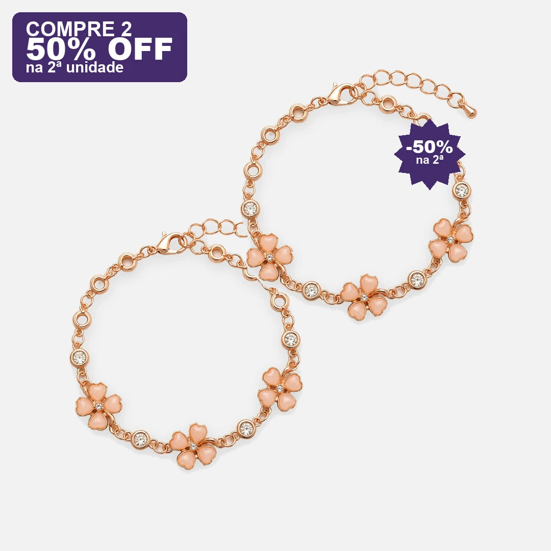 Pulseira Cristal do Amor — oferta compre 2 · 50% OFF na 2ª