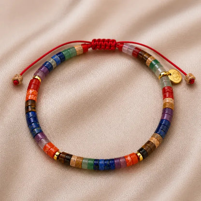 Pulseira do Alinhamento dos 7 Chakras — detalhe
