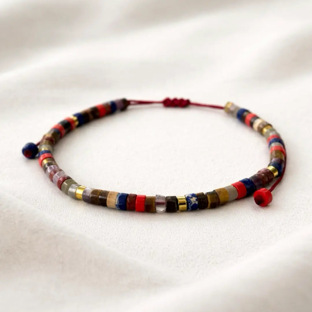 Pulseira do Alinhamento dos 7 Chakras — detalhe