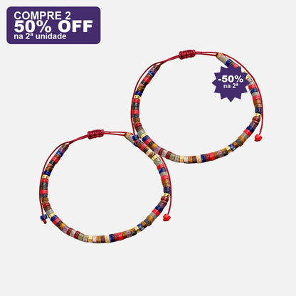 Pulseira do Alinhamento dos 7 Chakras — oferta compre 2 · 50% OFF na 2ª