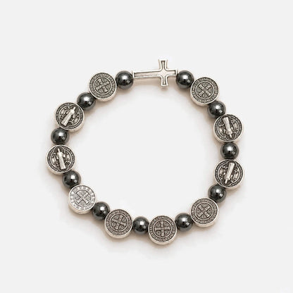 Pulseira Escudo da Fé de São Bento