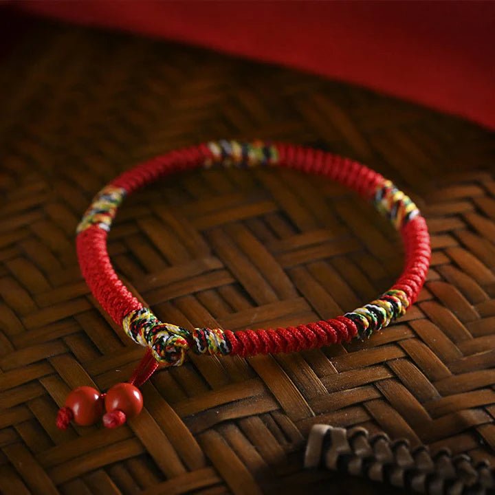 Pulseira Tibetana da Prosperidade Multicolor - Aurha