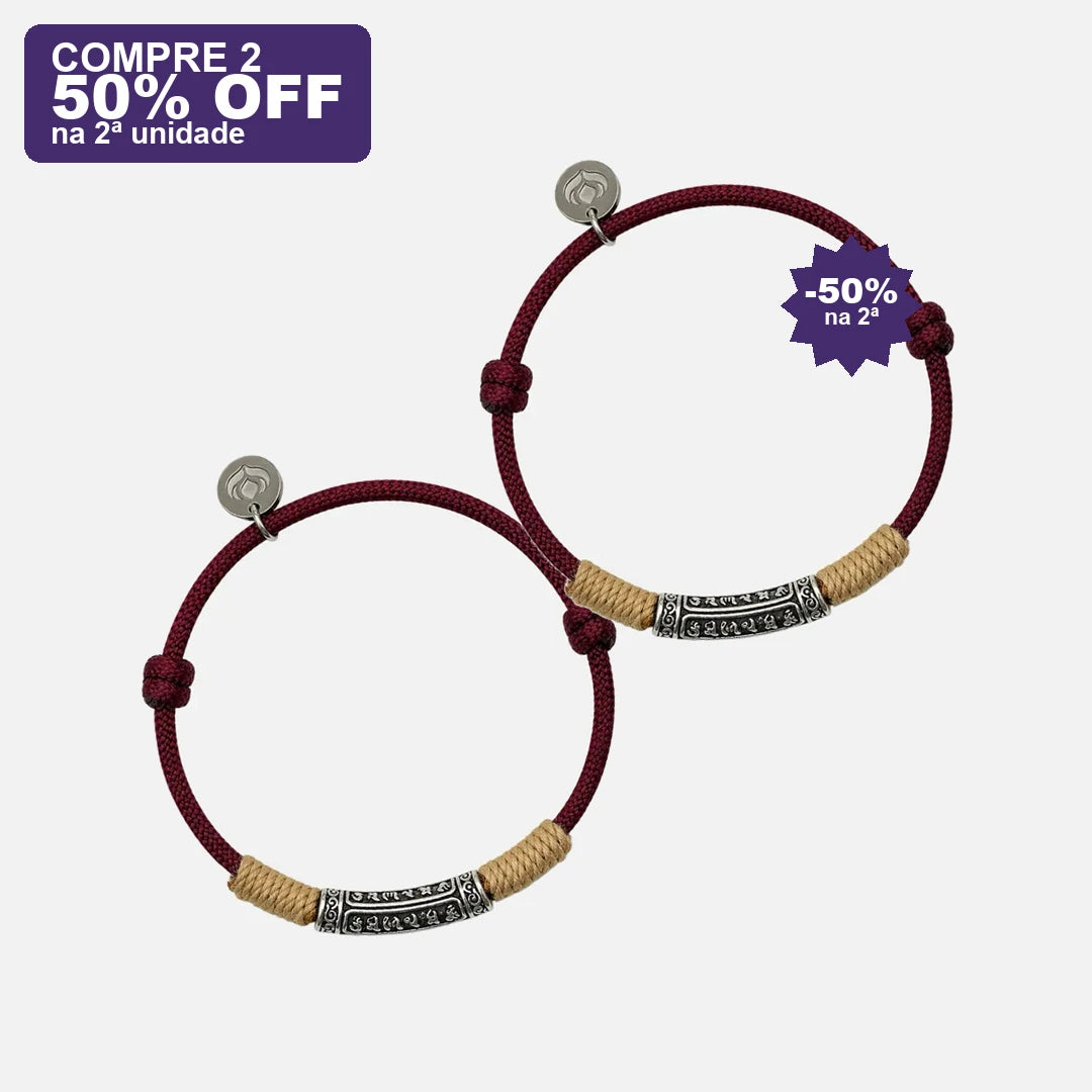Pulseira Tibetana da Ressonância Espiritual — oferta compre 2 · 50% OFF na 2ª