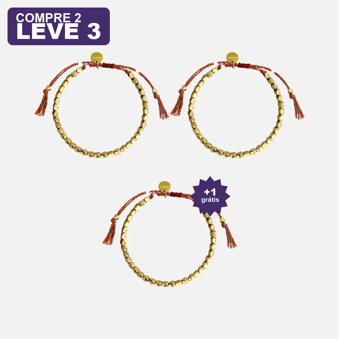 Pulseira Tibetana Da Sorte — oferta leve 3 pague 2