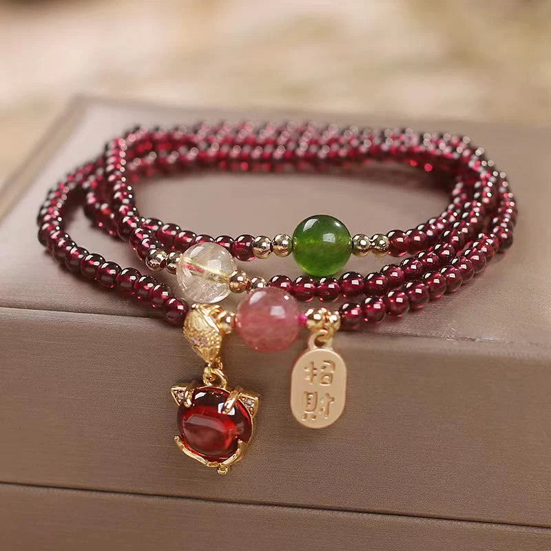 Pulseira Tripla Fortuna — estilo de vida