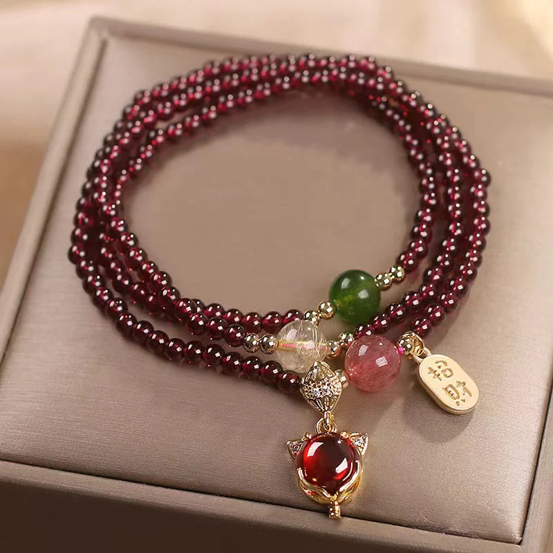 Pulseira Tripla Fortuna — estilo de vida