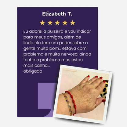 Pulseira Vermelha dos 7 Nós