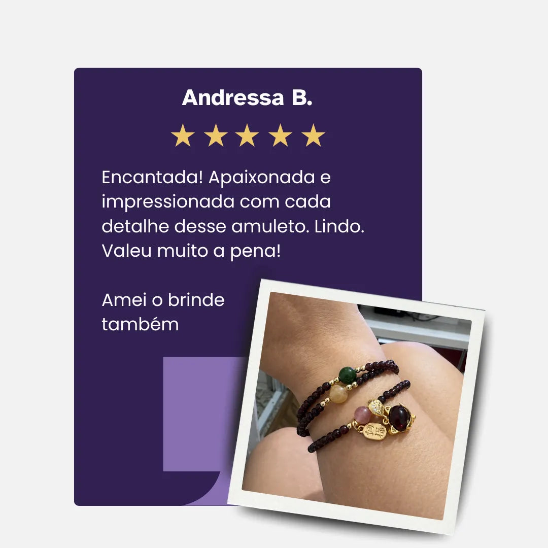 Pulseira Tripla Fortuna