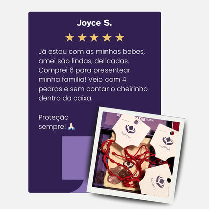 Kit 5 Pulseiras dos 7 Nós