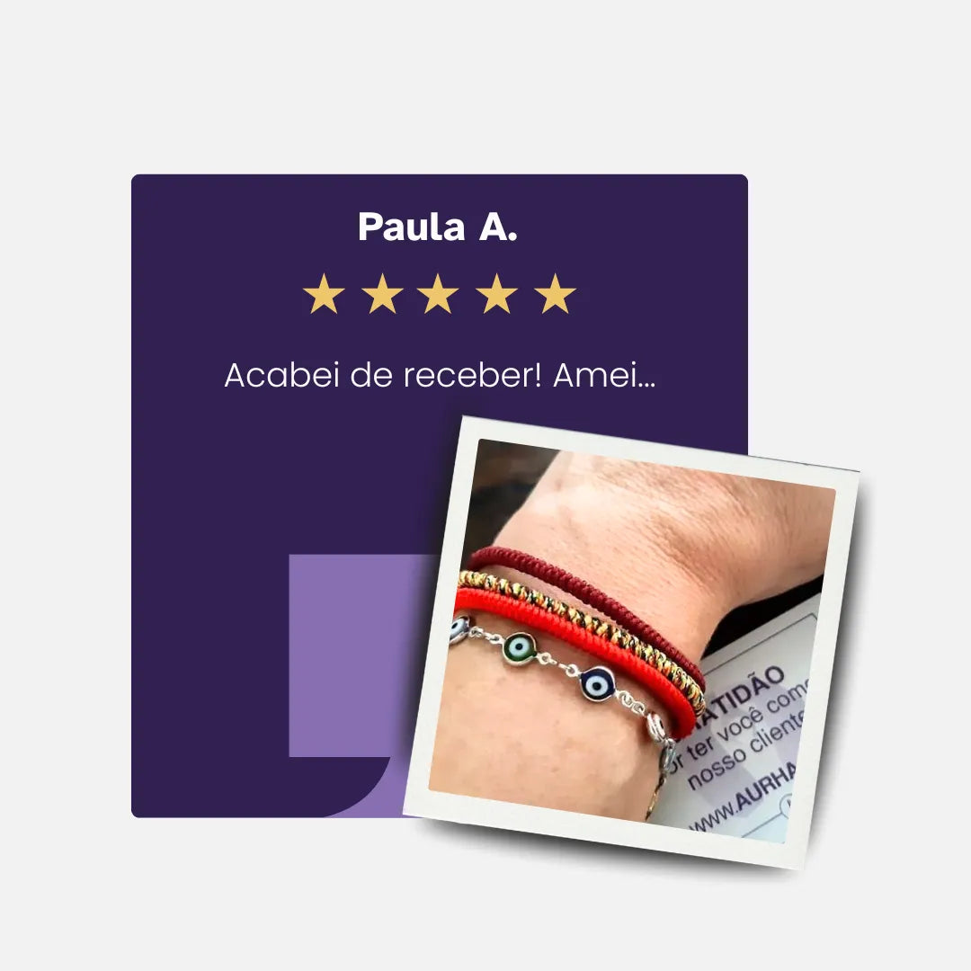 Pulseiras Budistas da Prosperidade