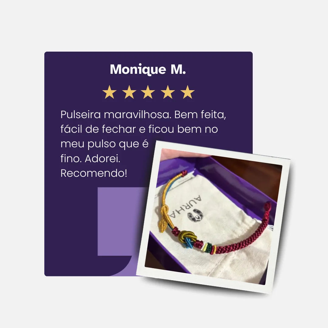 Pulseira Tibetana Mandala da Sorte