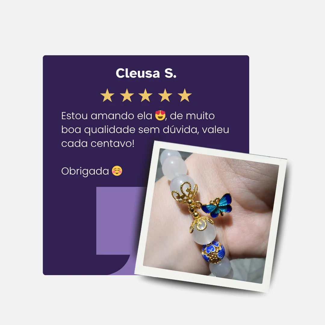 Pulseira Branca da Transformação