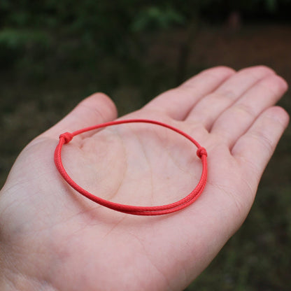 Pulseira Vermelha Fio do Destino — estilo de vida