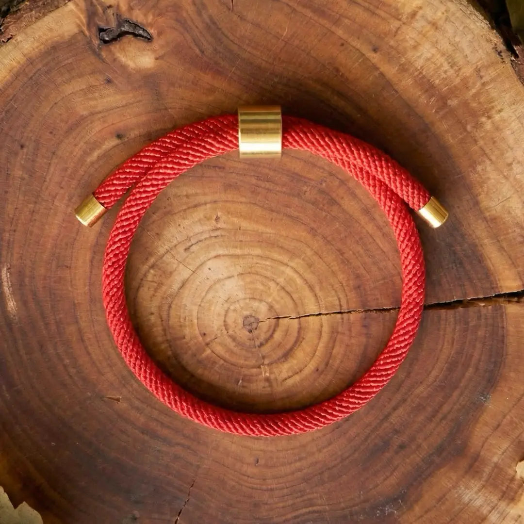 Pulseira Vermelha da Força e Proteção — estilo de vida