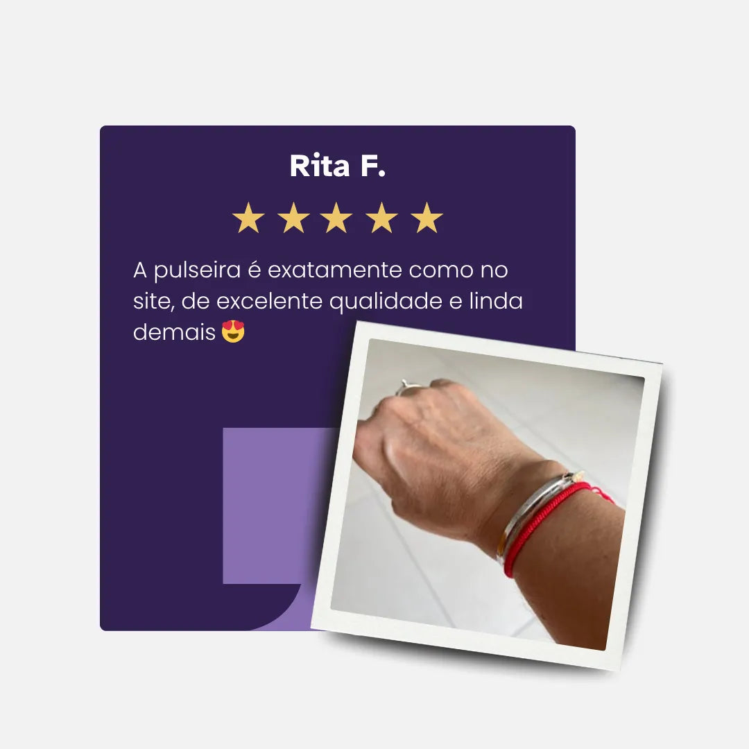 Pulseira Vermelha da Kabbalah