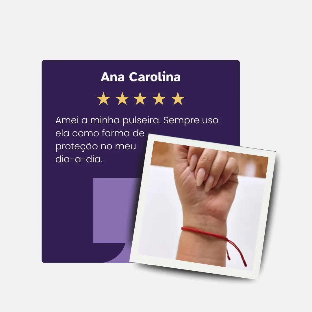 Pulseira Vermelha da Kabbalah