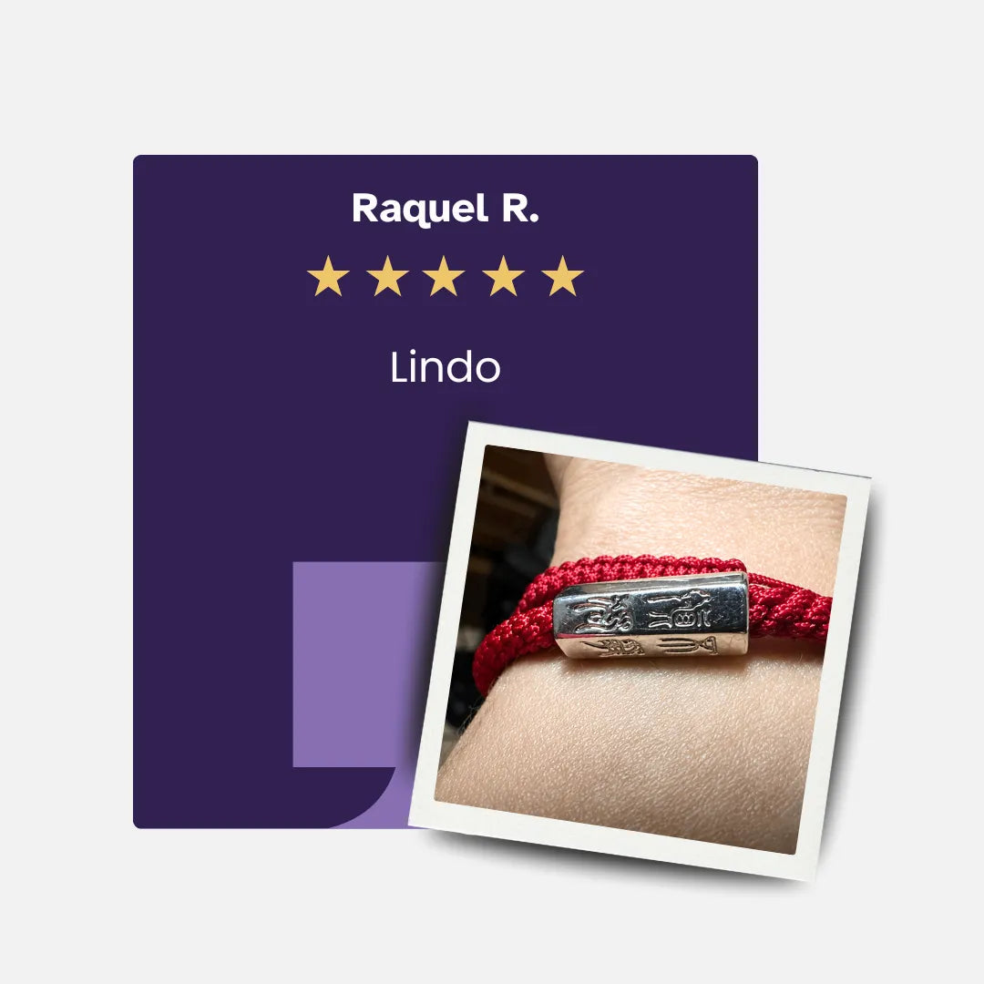 Pulseira Vermelha do Guardião Sagrado — depoimento de cliente