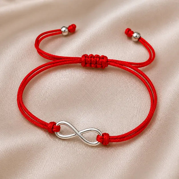 Pulseira Vermelha Vínculo Eterno — detalhe