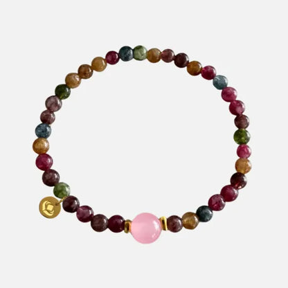 Pulseira da Positividade em Contas de Ágata