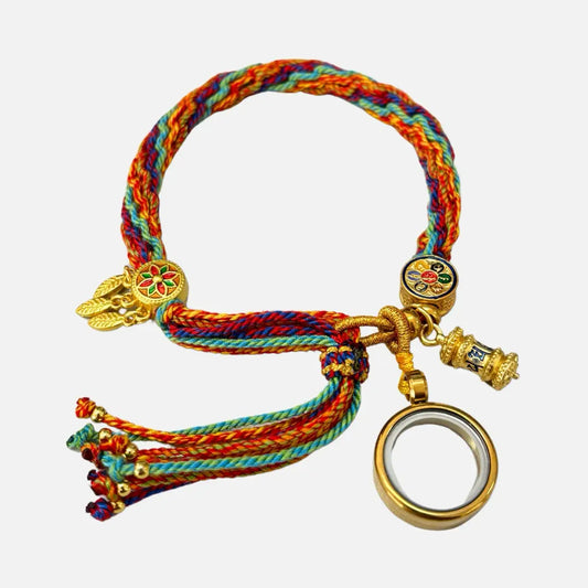 Pulseira Tibetana Colorida da Sorte