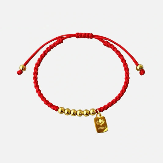 Pulseira Tibetana Vermelha da Prosperidade — foto principal